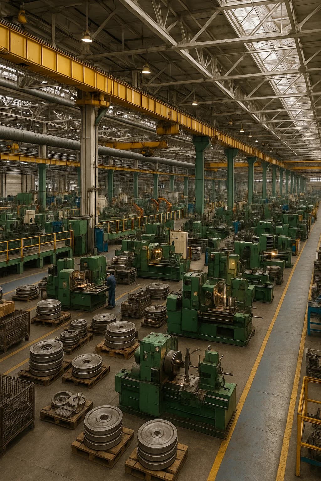 Manufacturing control interface mockup